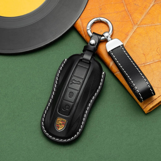Ексклузивен кожен ключодържател Porsche (модел C)