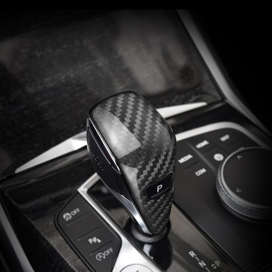 Carbon Fiber Gear Selector Cover for BMW (Model F)