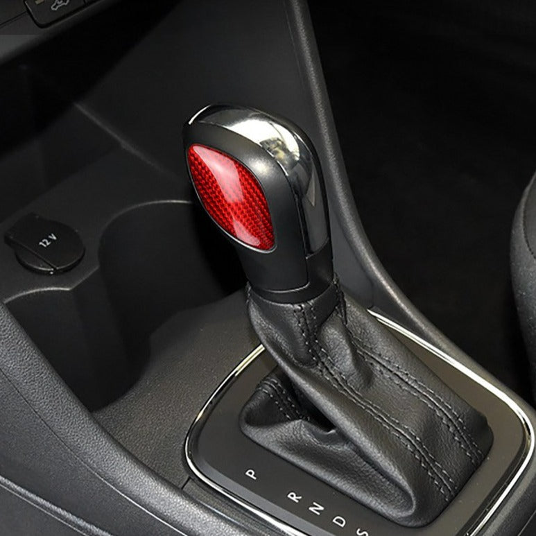 Carbon Fiber Gear Selector Cover for Volkswagen (Model A)