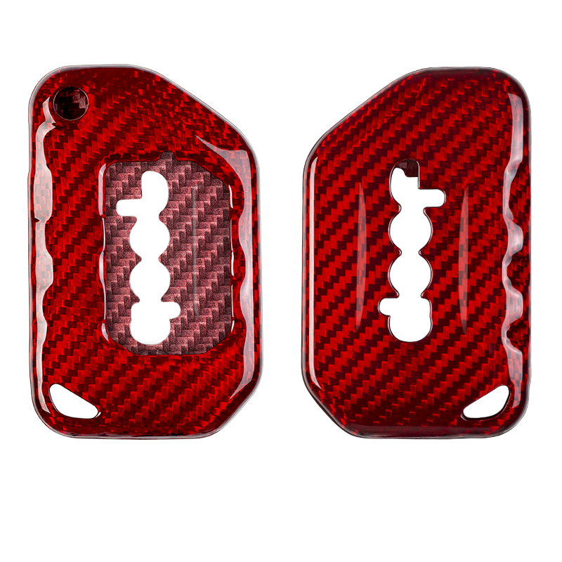 T-Carbon for Jeep Carbon Fiber Key Fob Case (Model C)