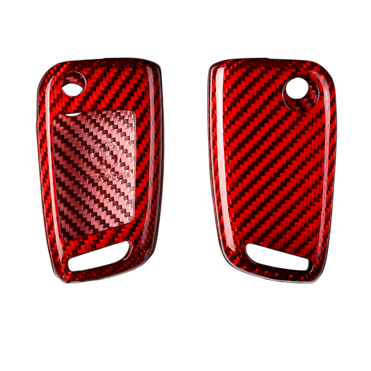 T-Carbon for Volkswagen Carbon Fiber Key Fob Case (Model G)