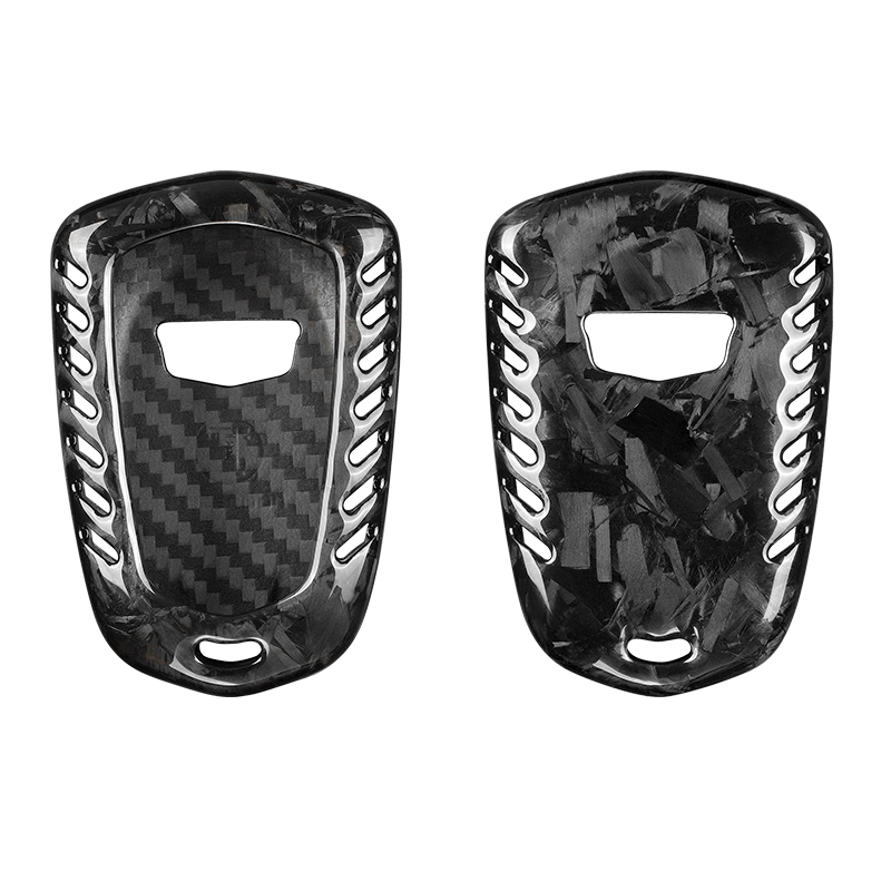 T-Carbon for Cadillac Carbon Fiber Key Fob Case (Model B) - T-Carbon Official Store