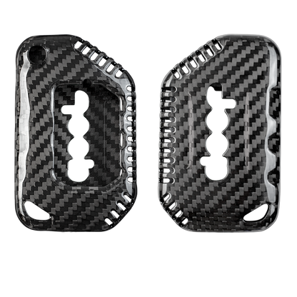 T-Carbon for Jeep Carbon Fiber Key Fob Case (Model C)