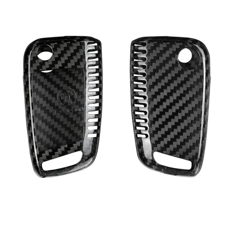 T-Carbon for Volkswagen Carbon Fiber Key Fob Case (Model G)
