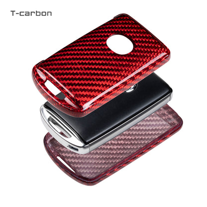 Mazda Carbon Fiber Key Fob Case (Model B) - T-Carbon Official