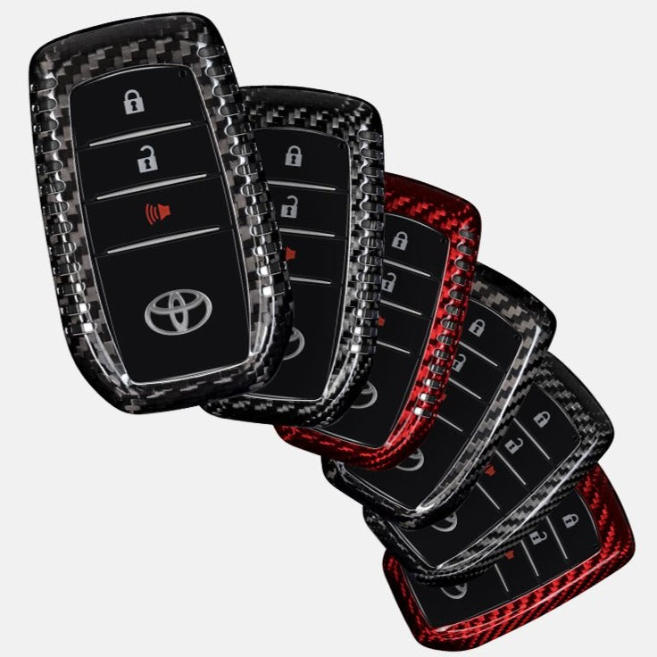 Toyota Carbon Fiber Key Fob Case (Model B) - T-Carbon Official