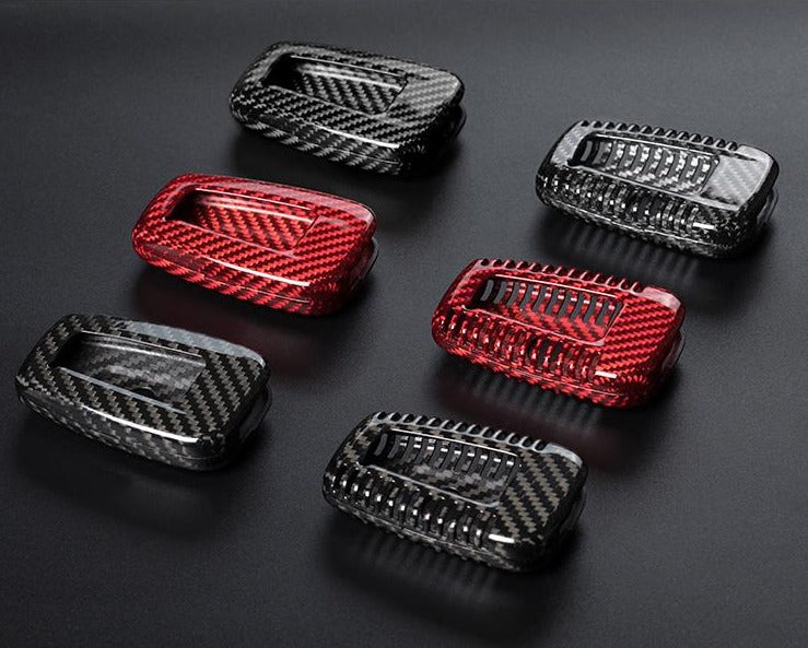 Toyota Carbon Fiber Key Fob Case (Model D) - T-Carbon Official
