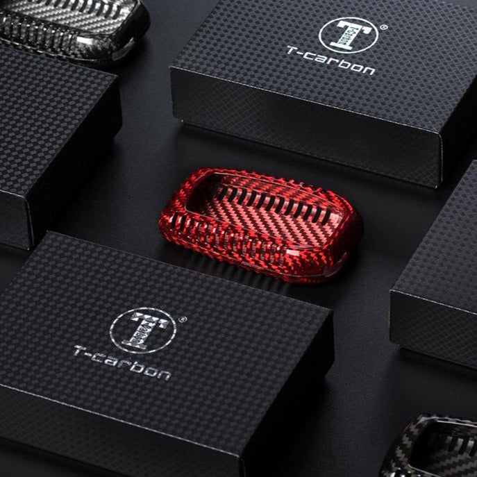 Toyota Carbon Fiber Key Fob Case (Model D) - T-Carbon Official