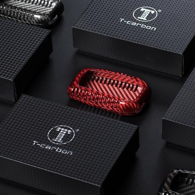 Toyota Carbon Fiber Key Fob Case (Model C) - T-Carbon Official
