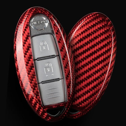 Nissan Carbon Fiber Key Fob Case (Model A) - T-Carbon Official