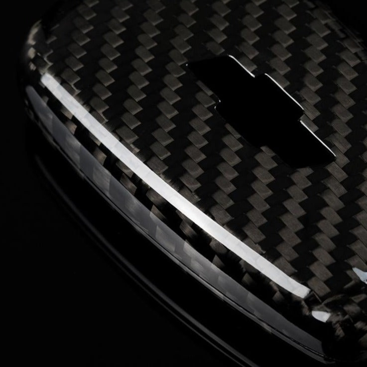 Chevrolet Carbon Fiber Key Fob Case (Model A) - T-Carbon Official