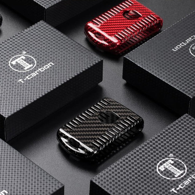 Volvo Carbon Fiber Key Fob Case (Model A) - T-Carbon Official