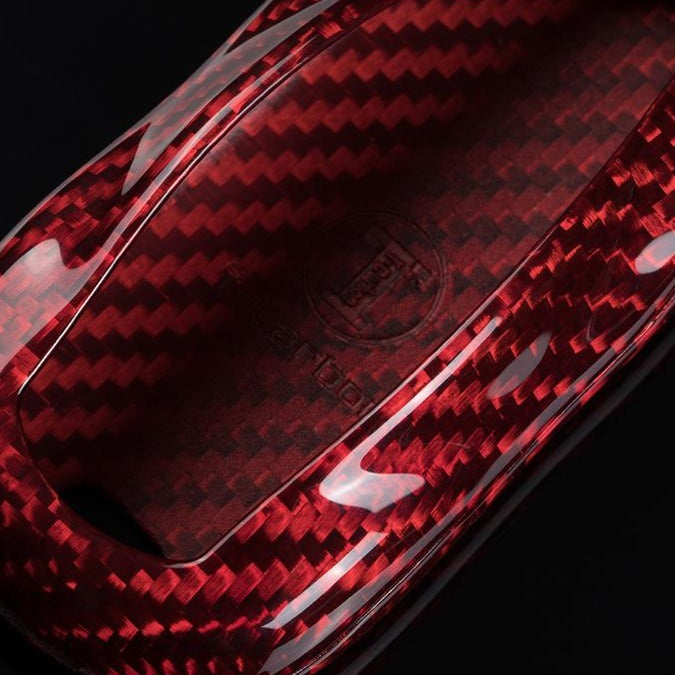 Tesla Carbon Fiber Key Fob Case (Model A) - T-Carbon Official