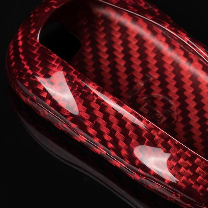 Tesla Carbon Fiber Key Fob Case (Model A) - T-Carbon Official