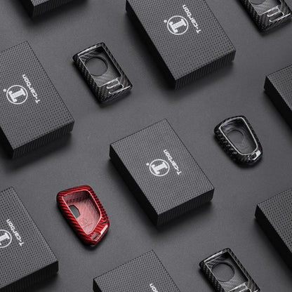 T-Carbon for Cadillac Carbon Fiber Key Fob Case (Model B) - T-Carbon Official Store