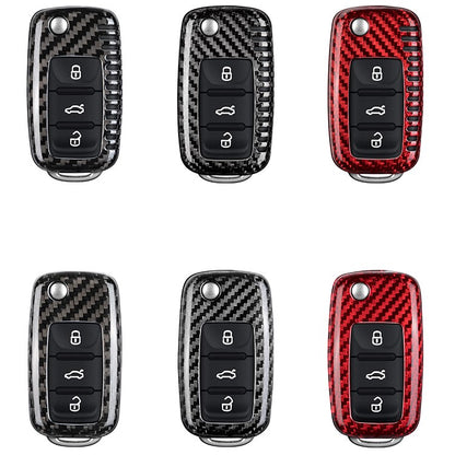 Volkswagen Carbon Fiber Key Fob Case (Model A/B) - T-Carbon Official